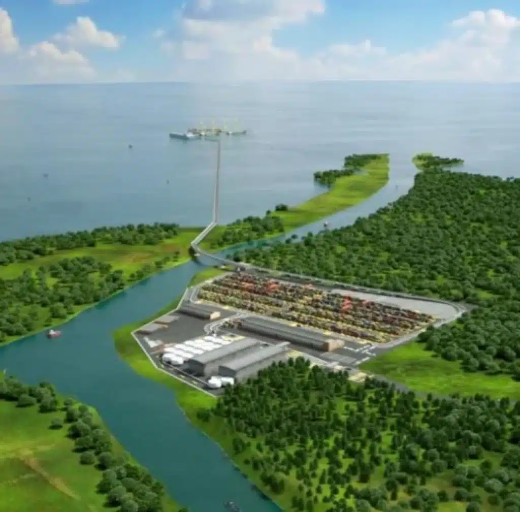 Construcción de Puerto Antioquia con Domat