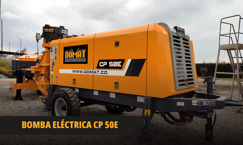 Equipos para transporte de concreto: Bombas de alta eficiencia