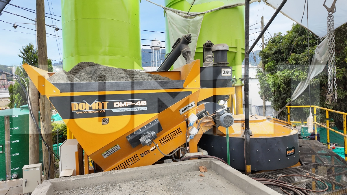 Eficiencia de una planta de concreto