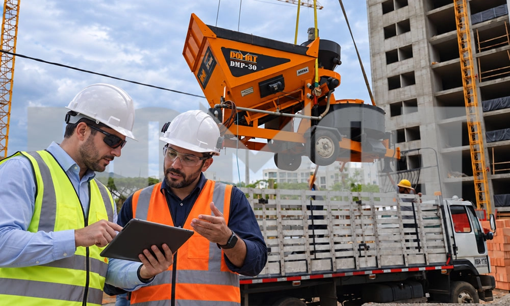 Ingeniería aplicada en maquinaria para concreto