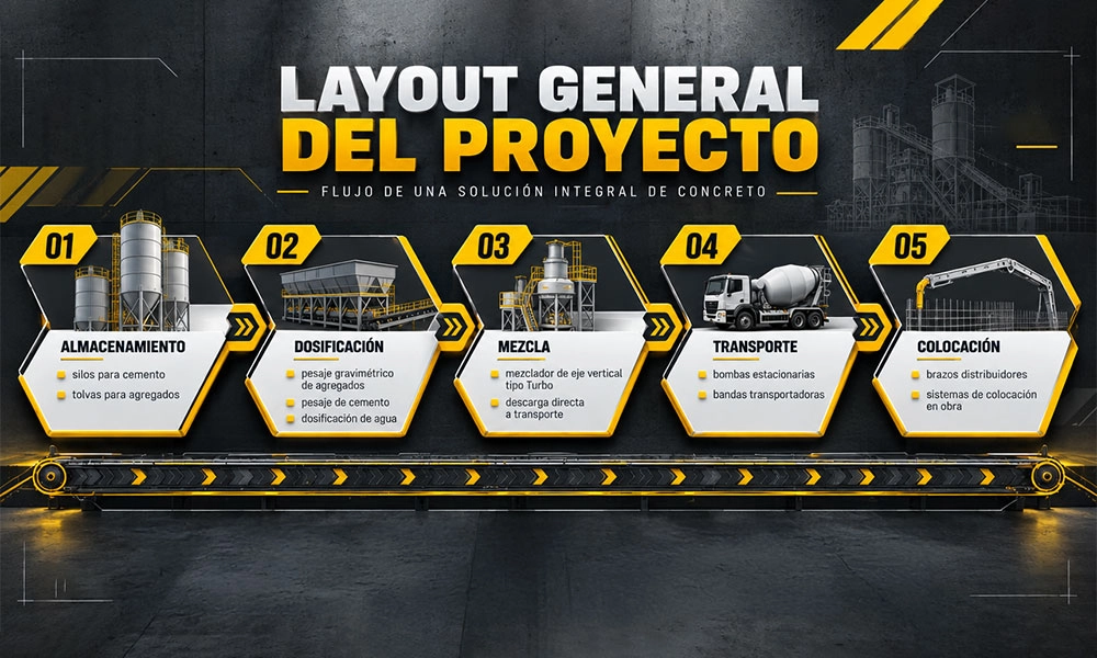 Ingeniería aplicada en maquinaria para concreto: el diseño detrás de cada solución